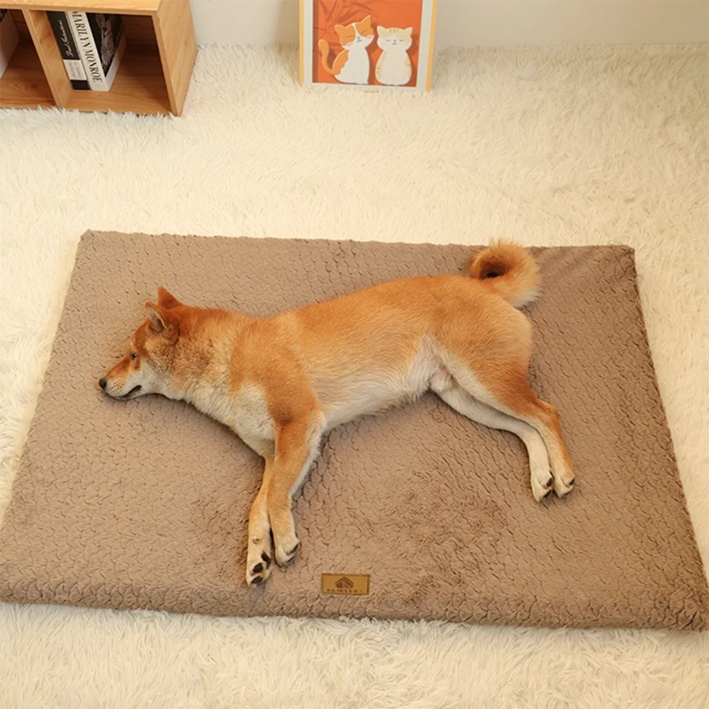 Washable Faux Fur Pet Bed