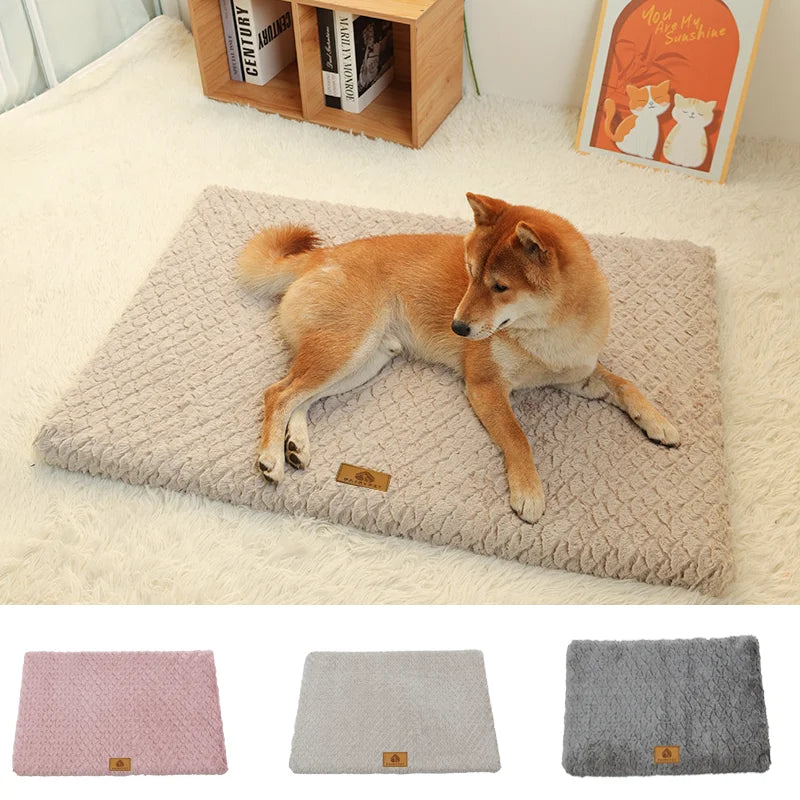 Washable Faux Fur Pet Bed