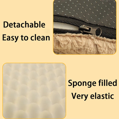 Washable Faux Fur Pet Bed