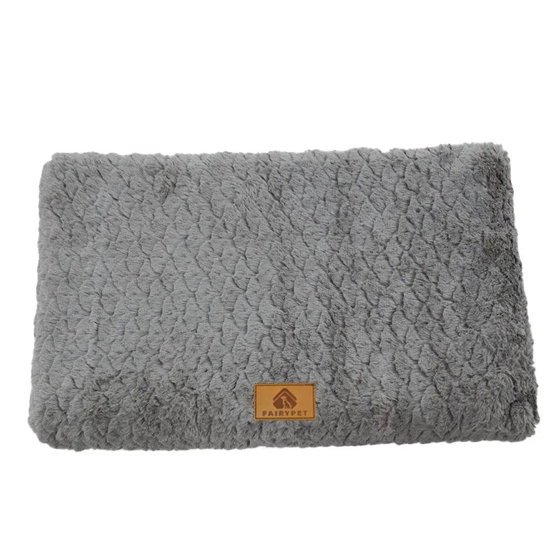 Washable Faux Fur Pet Bed