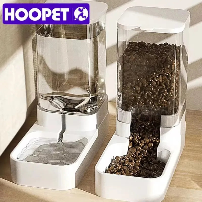 Pet Feeder Automatic Storage Bowl