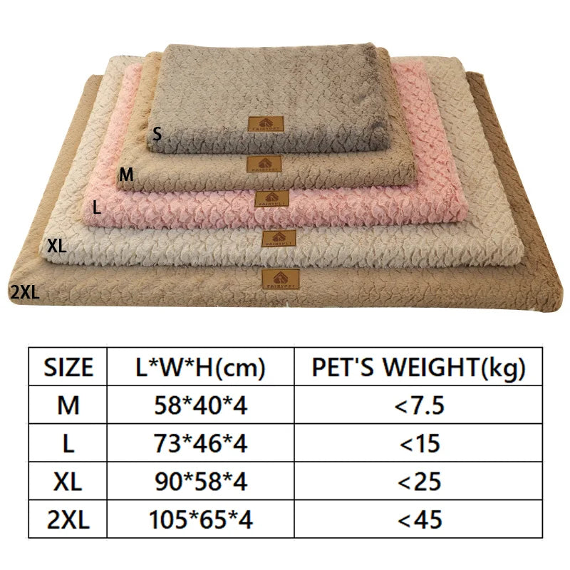 Washable Faux Fur Pet Bed